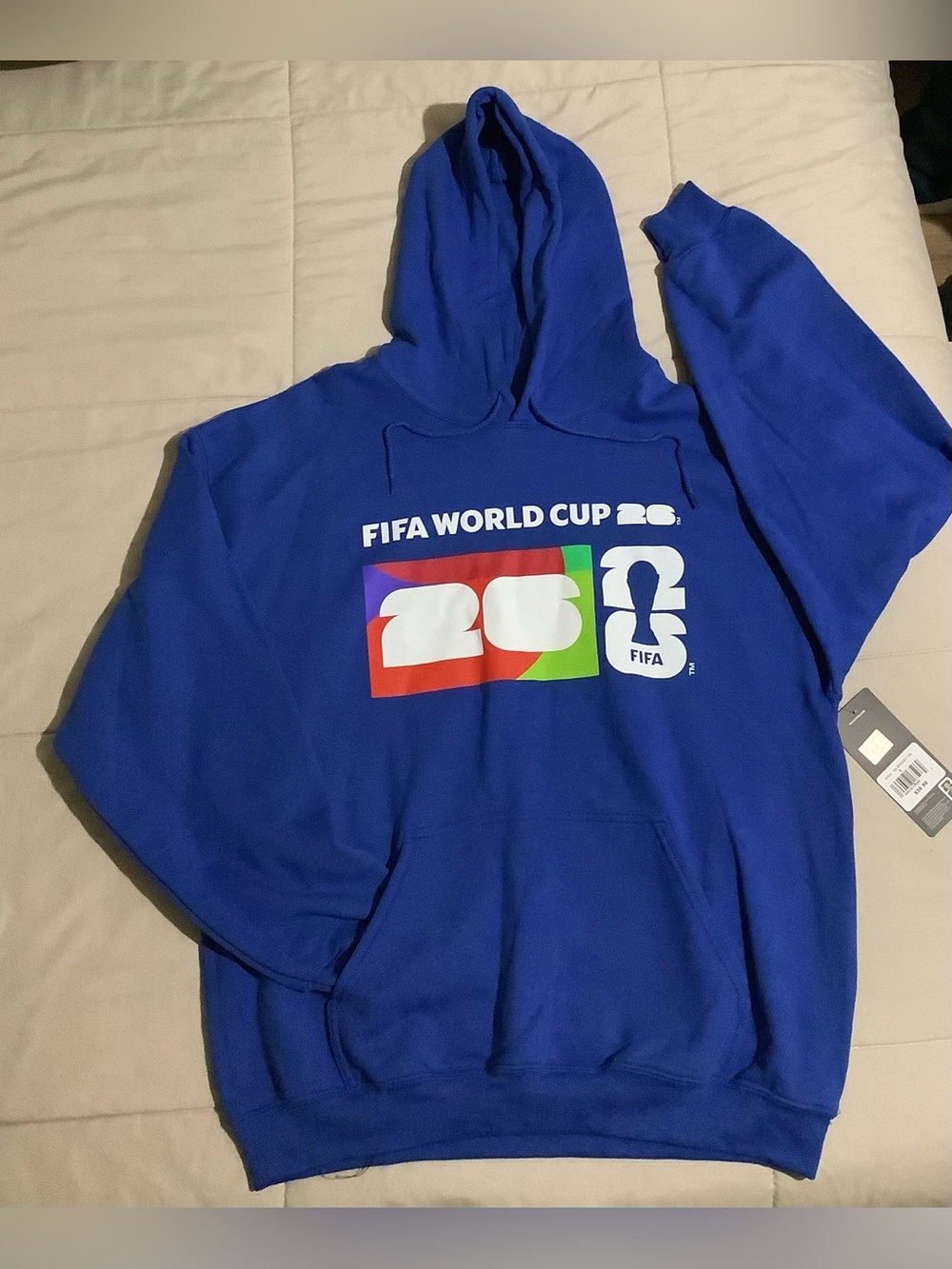 FIFA World Cup 2026 Blue Hoodie Medium